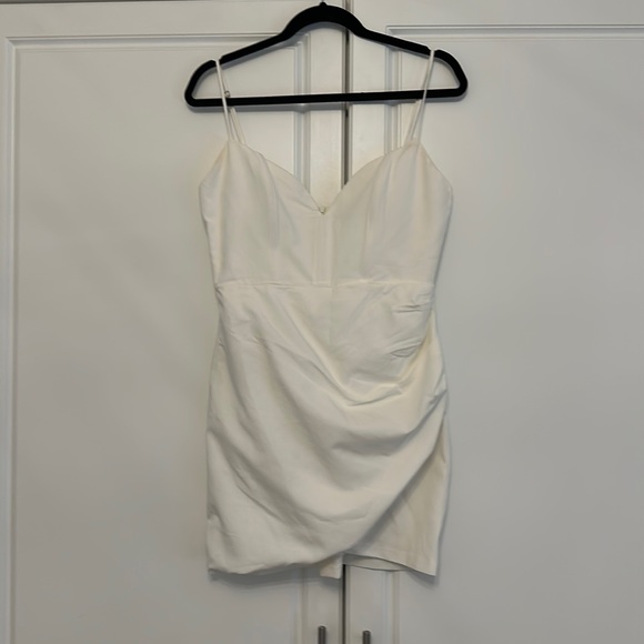 Zara White Mini Dress (M) - Picture 1 of 3